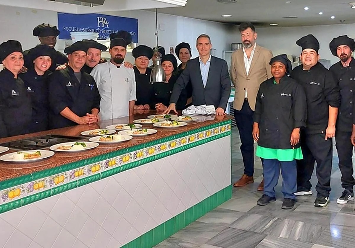 Clausuramos una formación de cocina con el 100% del alumnado contratado